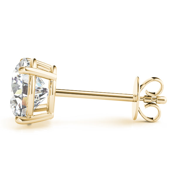 1.25ct Standard 4 Prong Wire Earrings