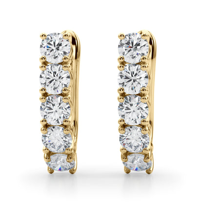 Earrings With Omega Backs