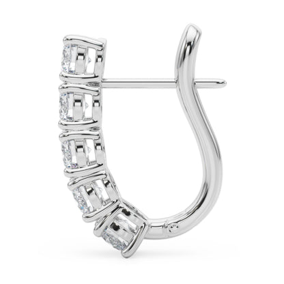 Earrings With Omega Backs