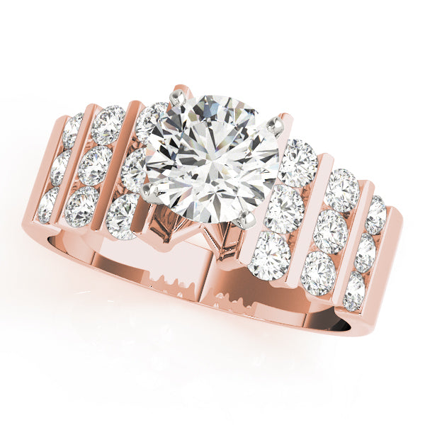 Fingerlime Multirow Engagement Ring