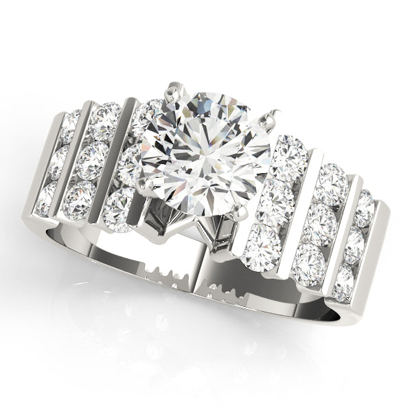 Fingerlime Multirow Engagement Ring