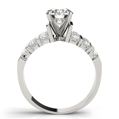 Fingerlime Multirow Engagement Ring - Side