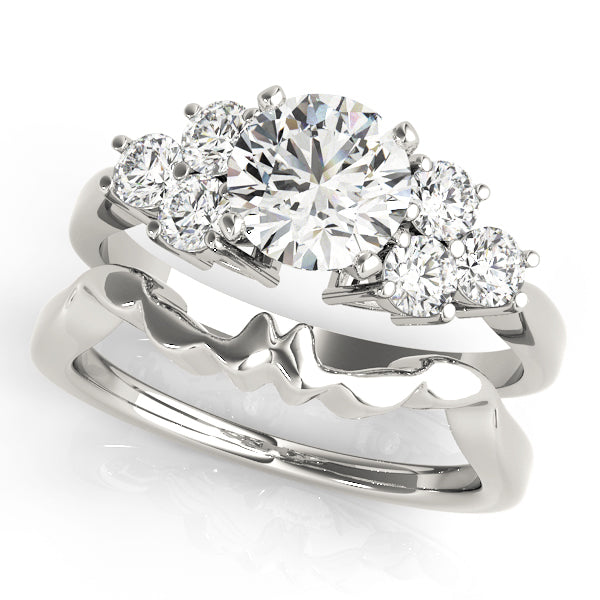 Nuytsia Engagement Engagement Ring - On Set
