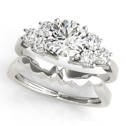Nuytsia Engagement Engagement Ring - On Set