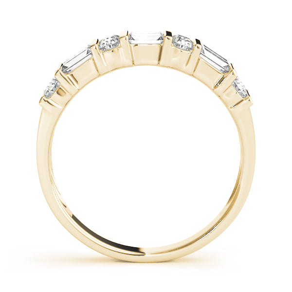 Wedding Bands Fancy Shape Baguette