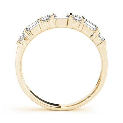 Wedding Bands Fancy Shape Baguette