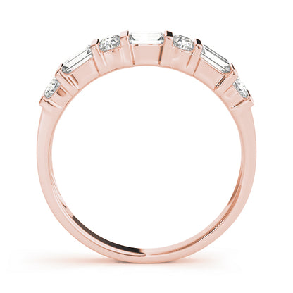 Wedding Bands Fancy Shape Baguette