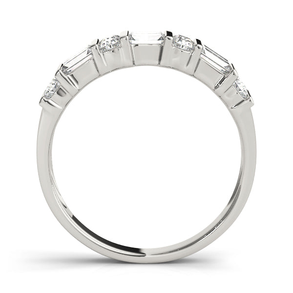 Wedding Bands Fancy Shape Baguette