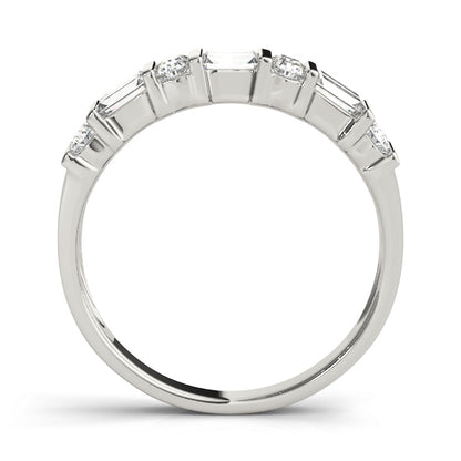 Wedding Bands Fancy Shape Baguette