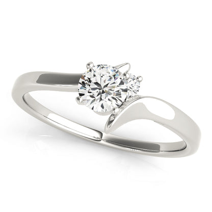 Oxylobium Unique Engagement Ring - Front