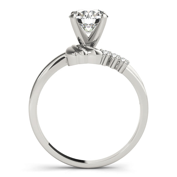 Macrozamia Unique Engagement Ring - Side