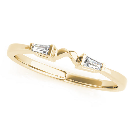 Wedding Bands Fancy Shape Baguette