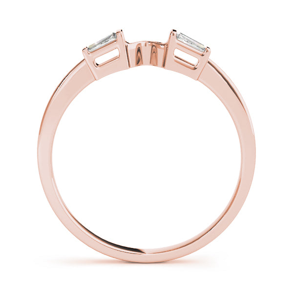 Wedding Bands Fancy Shape Baguette