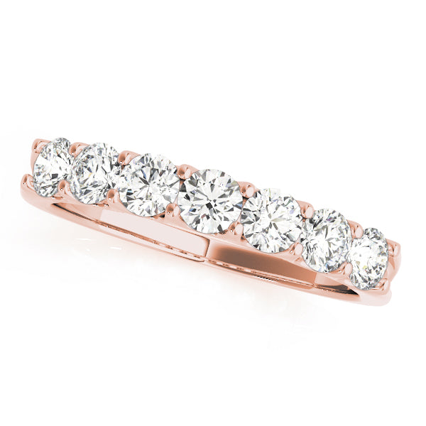 Magnolia Prong Set Wedding Band, product view 2 | Southern Star Diamonds