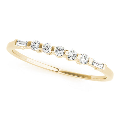 Wedding Bands Fancy Shape Baguette