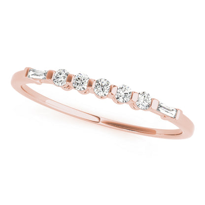 Wedding Bands Fancy Shape Baguette