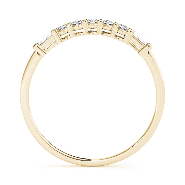 Wedding Bands Fancy Shape Baguette