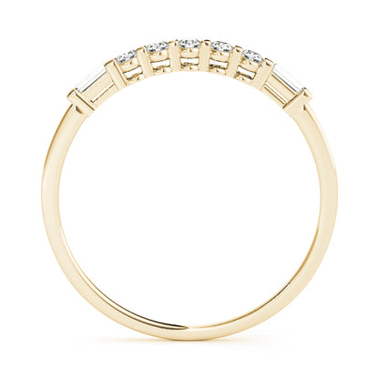 Wedding Bands Fancy Shape Baguette