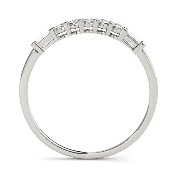 Wedding Bands Fancy Shape Baguette
