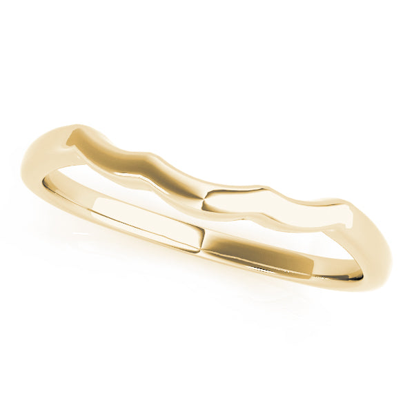Oleander Gold Wedding Band | Southern Star Diamonds