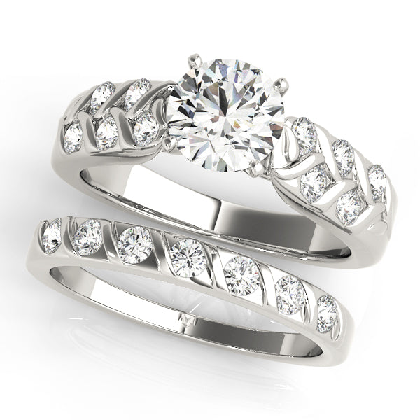 Boobyalla Multirow Engagement Ring - On Set
