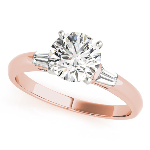 Lythrum Three Stone Engagement Ring
