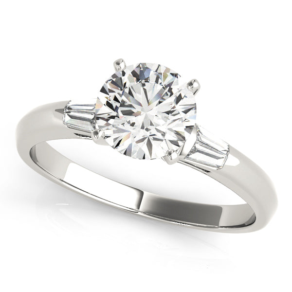 Lythrum Three Stone Engagement Ring