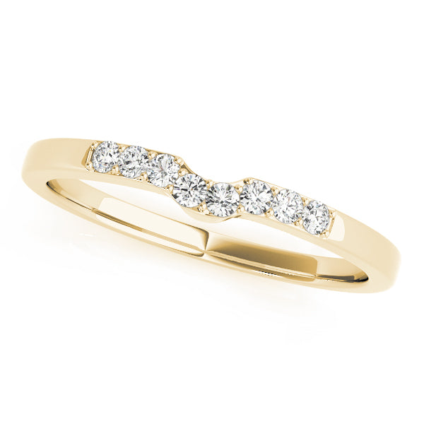 Leptospermum Curved Wedding Band | Southern Star Diamonds