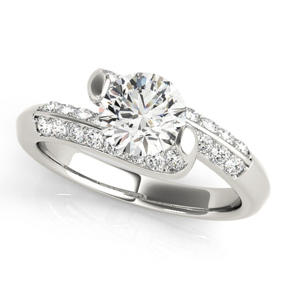 Gompholobium Multirow Engagement Ring - Front