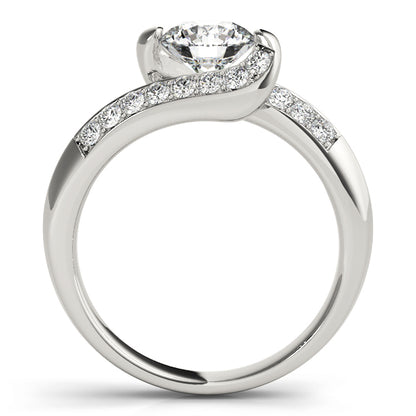 Gompholobium Multirow Engagement Ring - Side