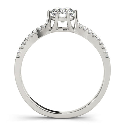 Stenocarpus Multirow Engagement Ring - Side