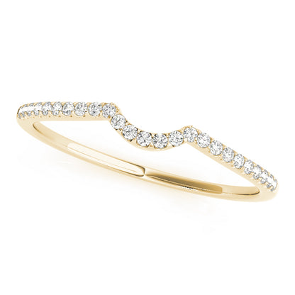 Orchid Curved Wedding Band | Southern Star Diamonds