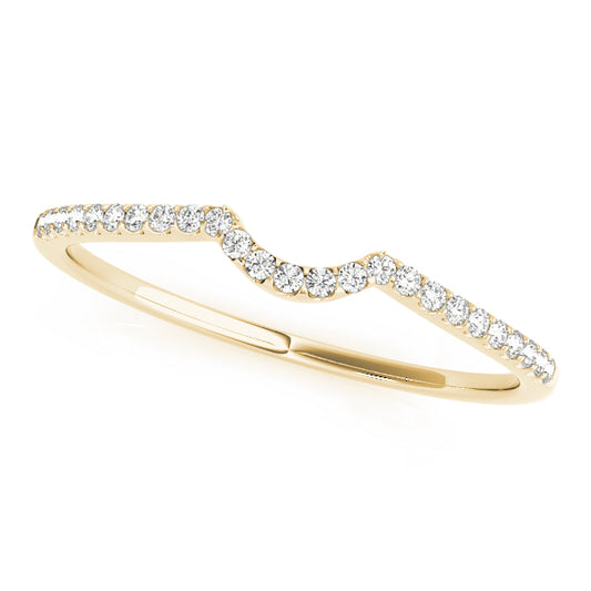 Thryptomene Curved Wedding Band | Southern Star Diamonds