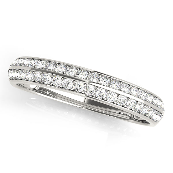 Hodgkins Pavé Wedding Band, product view 3 | Southern Star Diamonds