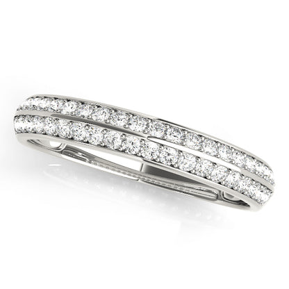 Hodgkins Pavé Wedding Band, product view 3 | Southern Star Diamonds