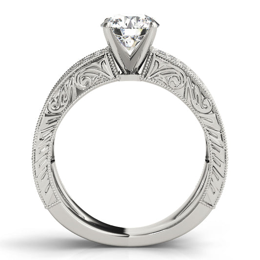 Eriocaulon Multirow Engagement Ring - Side