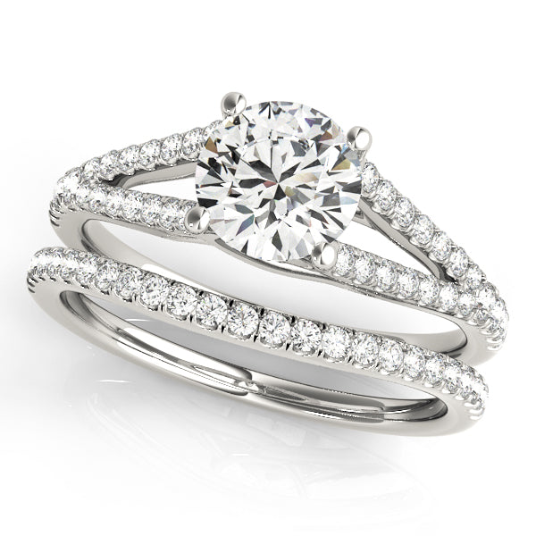 Ulex Multirow Engagement Ring - On Set