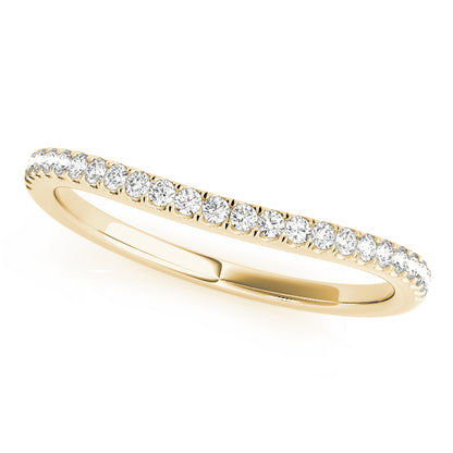 Lavender Curved Wedding Band | Southern Star Diamonds