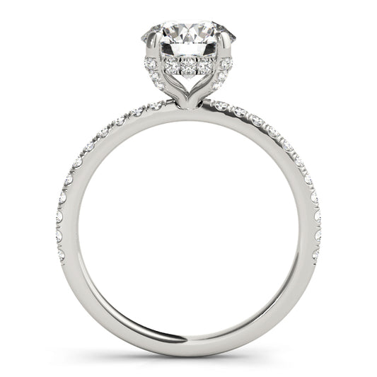 Jasminum Engagement Engagement Ring - Side