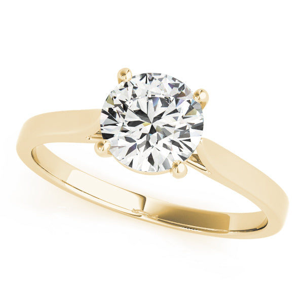 Round Solitaire Engagement Ring