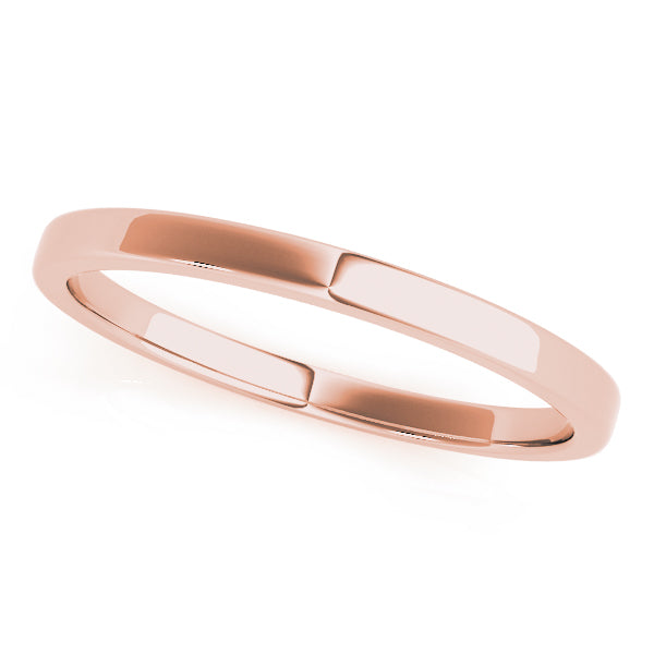 Evangeline Plain Wedding Band, product view 2 | Southern Star Diamonds