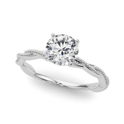Adansonia Unique Engagement Ring - Front