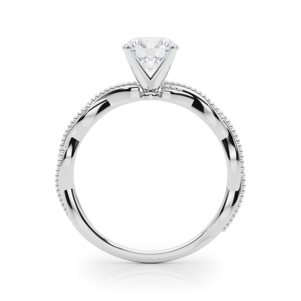 Adansonia Unique Engagement Ring - Side