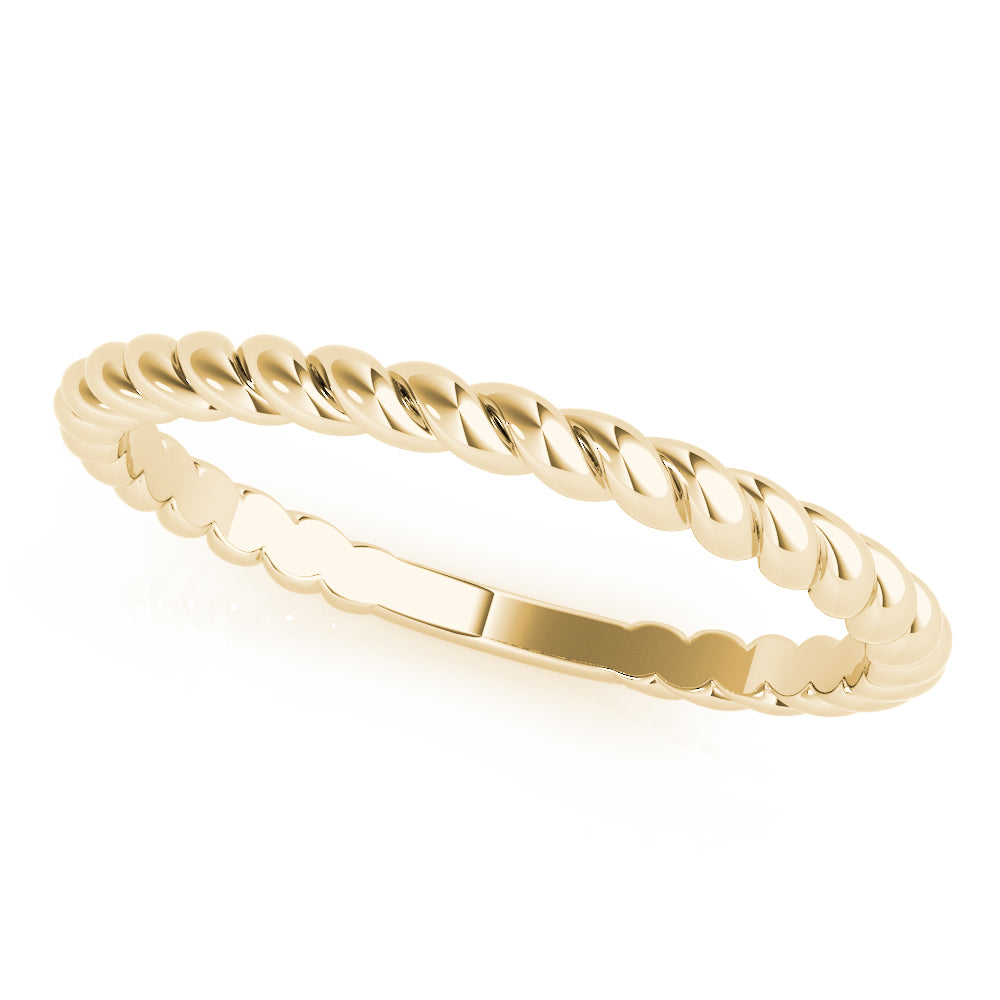 Twisted Wedding Band