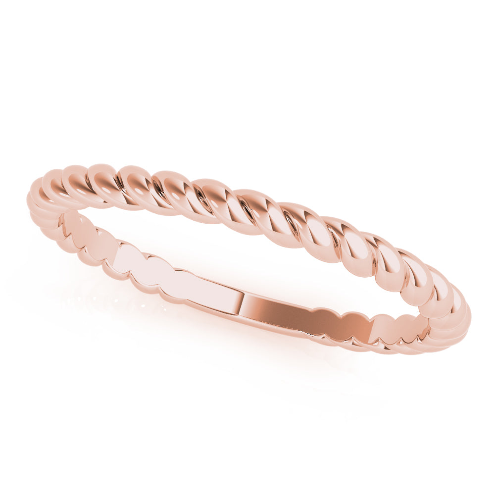 Twisted Wedding Band