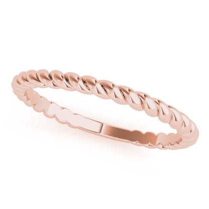 Twisted Wedding Band