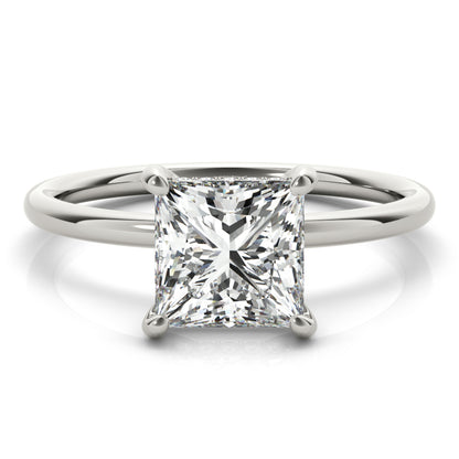 Hymenosporum Engagement Engagement Ring - On Set