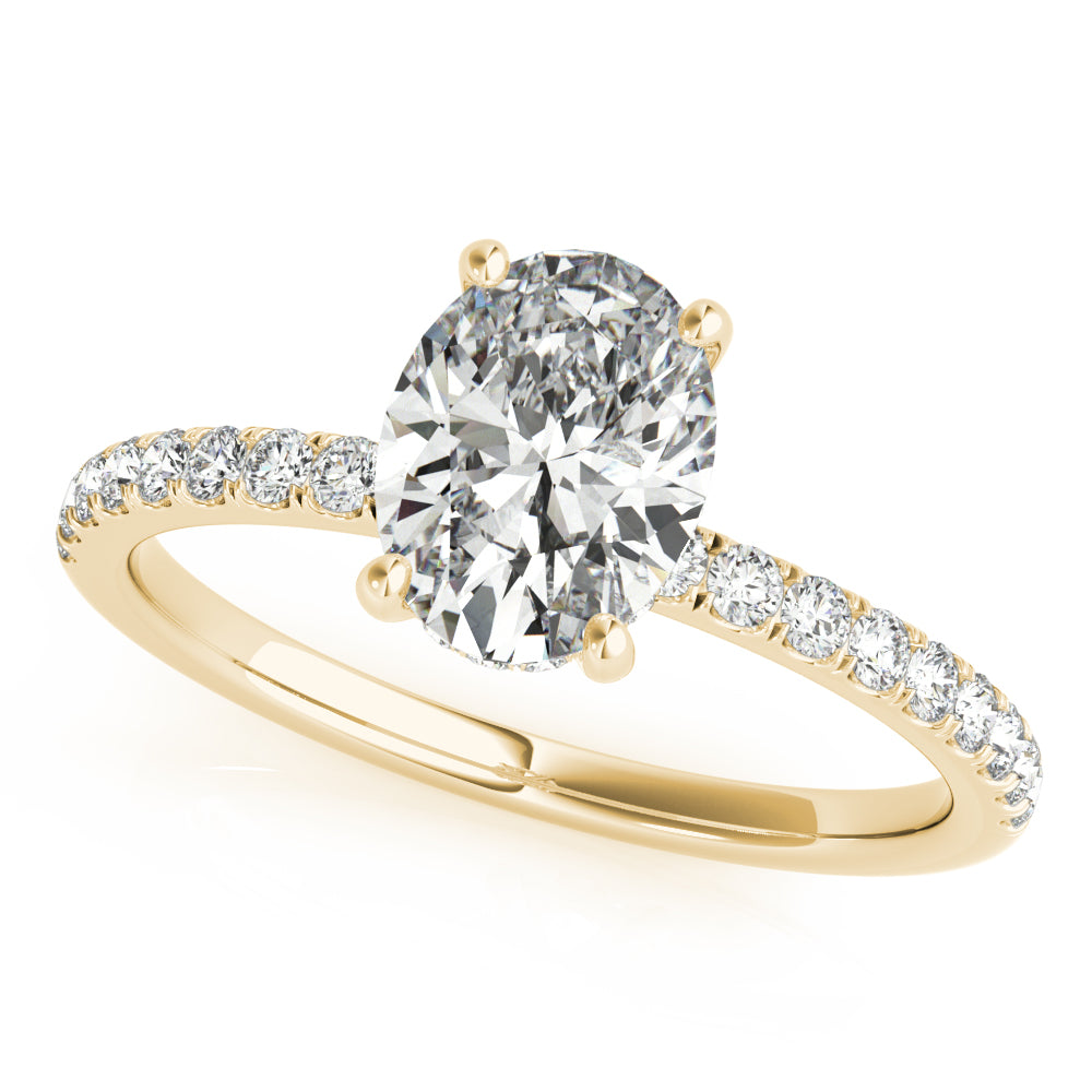 Single Row Oval Center