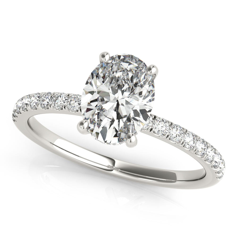 Moffatt Pave Engagement Ring