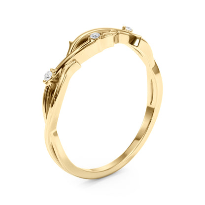 Nolan Wedding Band, product view 3 | Southern Star Diamonds